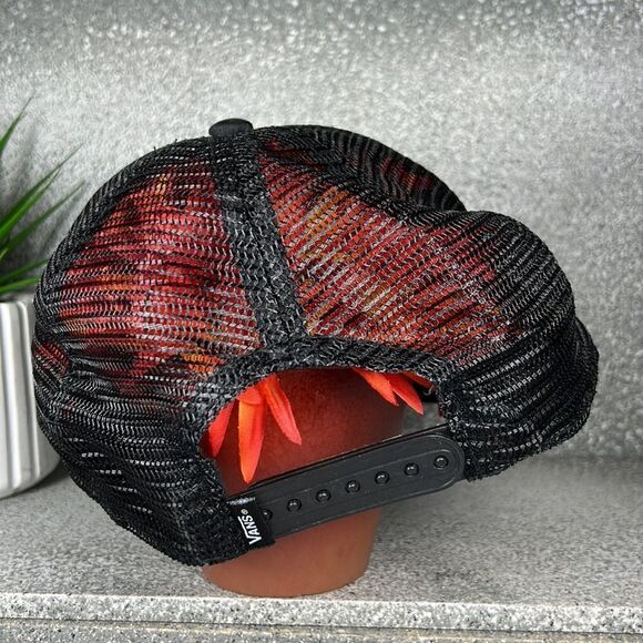 Vans Off The Wall Trucker Hat Baseball Cap - Picture 4 of 6